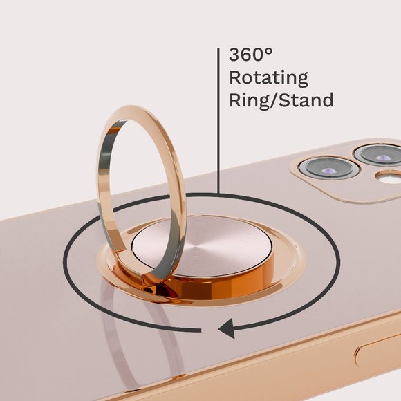 Phone Case with Ring for iPhone 12 Mini Lilac NWT - Picture 4 of 4